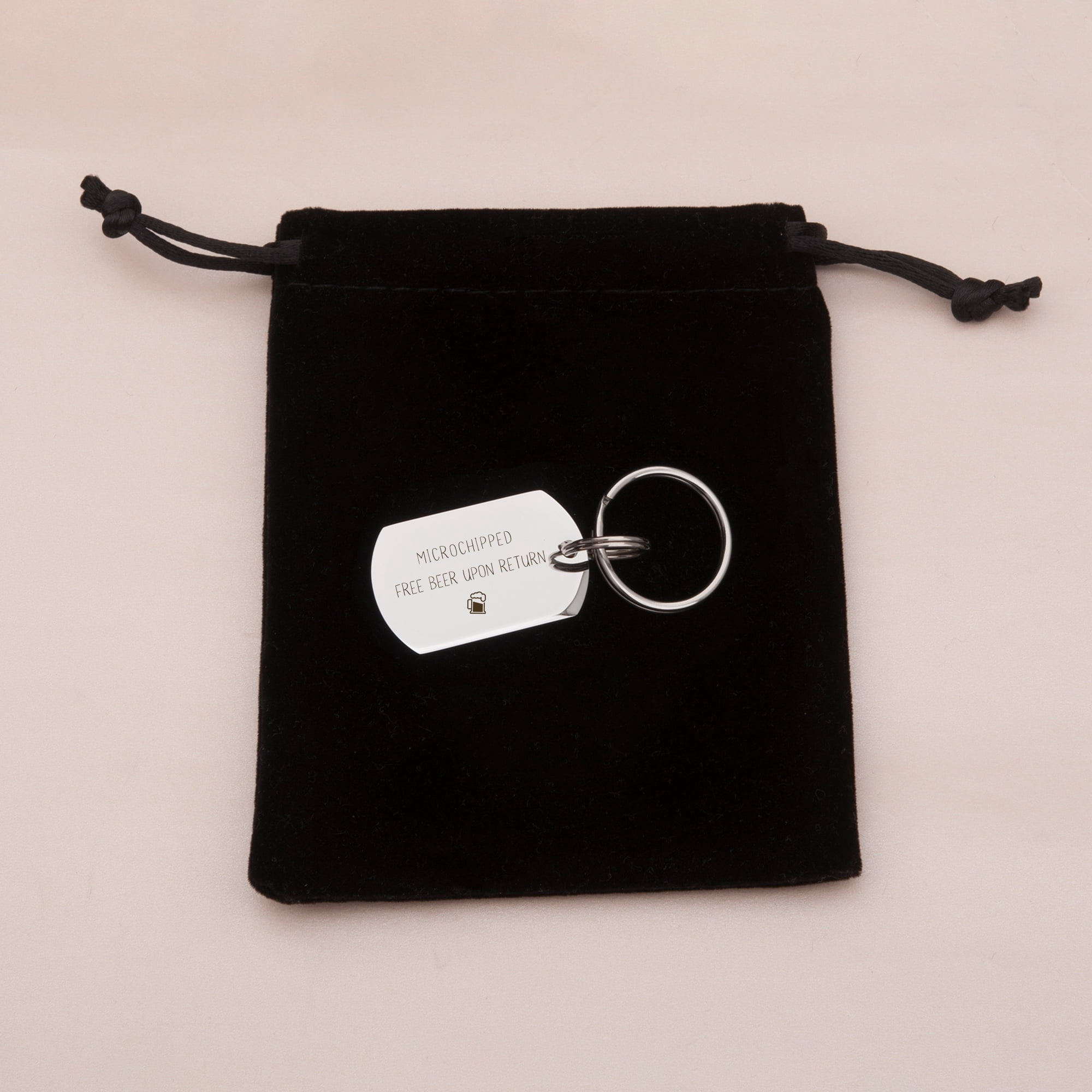 Engravable Pet Id Tag - Dog Tag with Phone Number Tag Shape - Pet Name Tag Emergency Tags for Pet Collar [Silver, S, Front & Back Engraving]