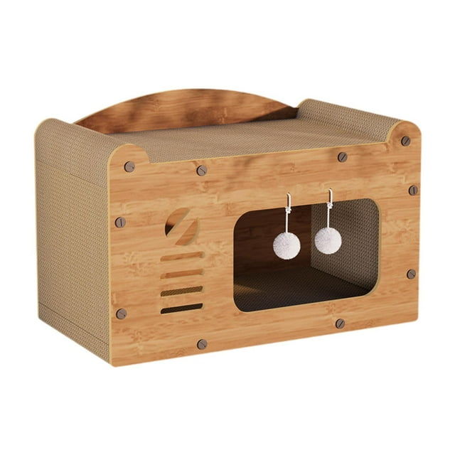 Tablero de rasguños de rasguños de gato, gran espacio para gatos interiores de la almohadilla de rasguño de gato para ejercicio de