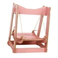 thumbnail image 4 of Cat Hammock Bed Scratching Rope Stable Frame Lounger Furniture Sleeping Beds Pet Pink, 4 of 10