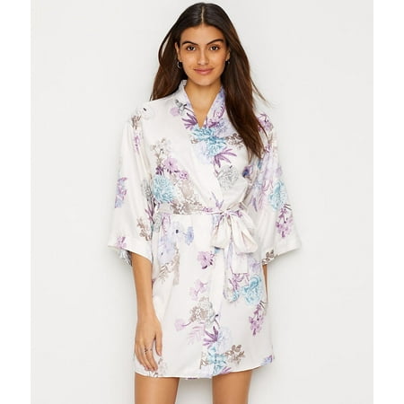 Kimono Vintage Robe - Flora Nikrooz Arisa Charmeuse Kimono Robe