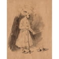 thumbnail image 3 of Rembrandt van Rijn 15x18 Black Modern Framed Museum Art Print Titled - Shah Jahan (C. 1656-1661), 3 of 5