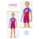 thumbnail image 4 of Naiovety Traje de Surf de una pieza para niños de 2,5 MM que mantiene el calor a prueba de frío y prevención de arañazos para niñas, Deportes acuáticos rojo púrpura XXL, 4 of 6