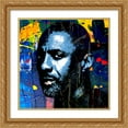 thumbnail image 2 of Stephen Chambers 12x12 Gold Ornate Wood Framed With Double Matting Wall Art Titled - Luther, 2 of 6