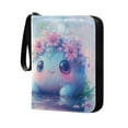 thumbnail image 2 of Game Card Storage Bag Collectible Trading Card Albums The 4-Pocket Card Binder With 50-Page Sleeve Can Hold 400 Game Cards Little Blue Monster, 2 of 6