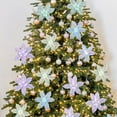 thumbnail image 7 of SLYNSHome Large Christmas Flower Stems Artificial Poinsettia Decoration Christmas Tree Ornaments Floral Picks Stems Holiday Decor - Yellow, 7 of 7