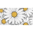 thumbnail image 7 of Coolnut White Daisies Soft Runner Rug, Washable Non-Slip Room Rug, Hallway Rug Runner for Entryway,Hallway,Bathroom,and Kitchen,39x20In, 7 of 7