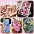 thumbnail image 4 of Bedazzling Kit 48000Pcs 60 Colors 3mm Resin Jelly Rhinestones - Diamond Art Multicolor Flatback Gems Nail Crafting Makeupwith 4Pcs 10ml B7000 Jewelry Glue & Tools - Christmas Birthday Gifts for Women, 4 of 7