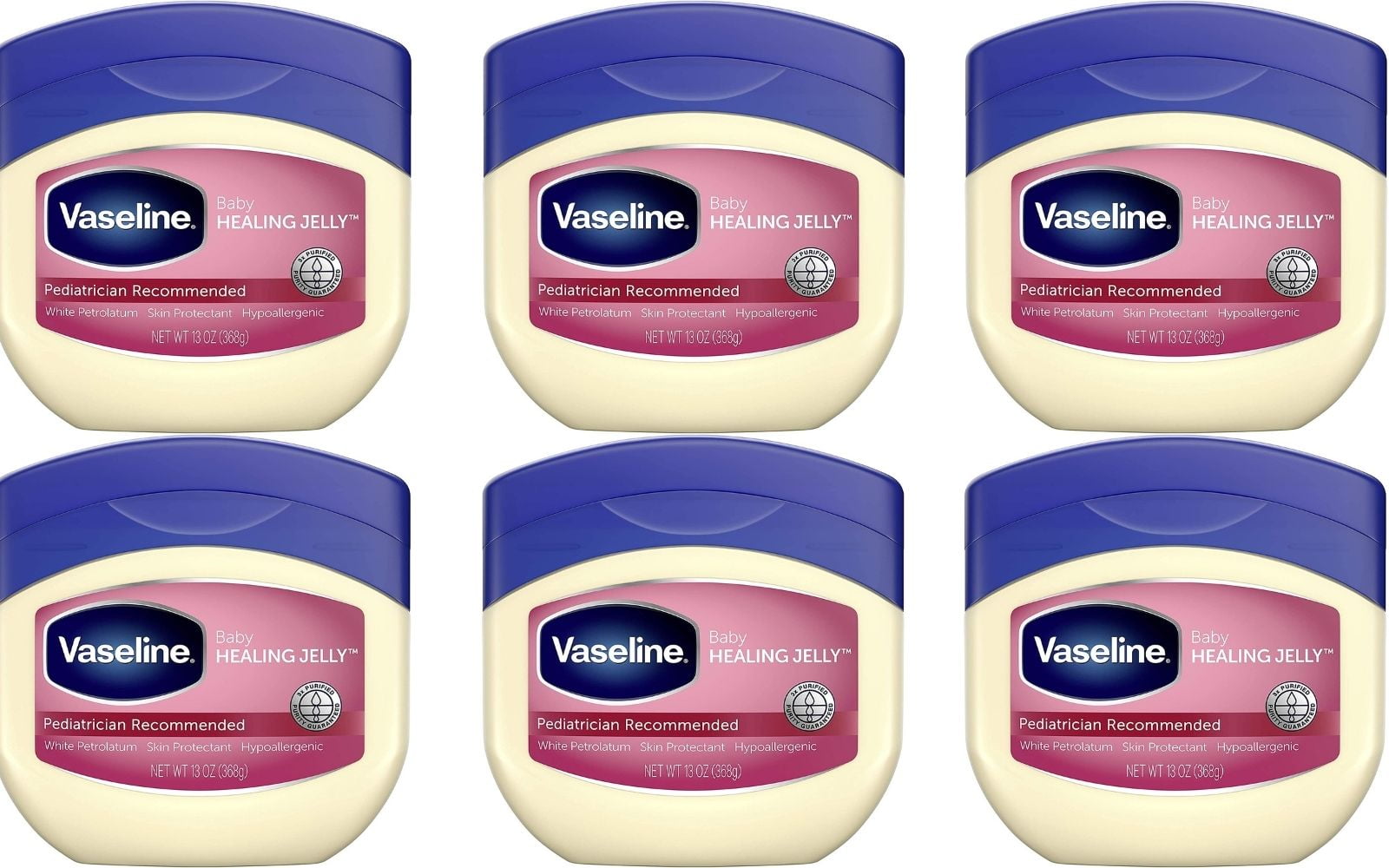 Extra Hydrating Baby Petroleum Jelly for Chafed Skin and Rash Treatment