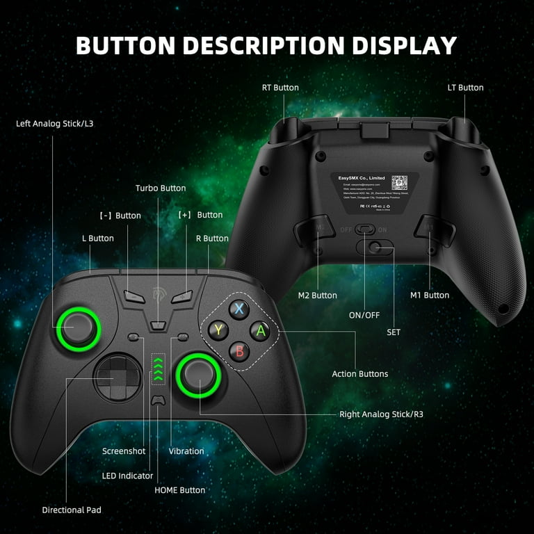 Nintendo switch pro controller home button light deals