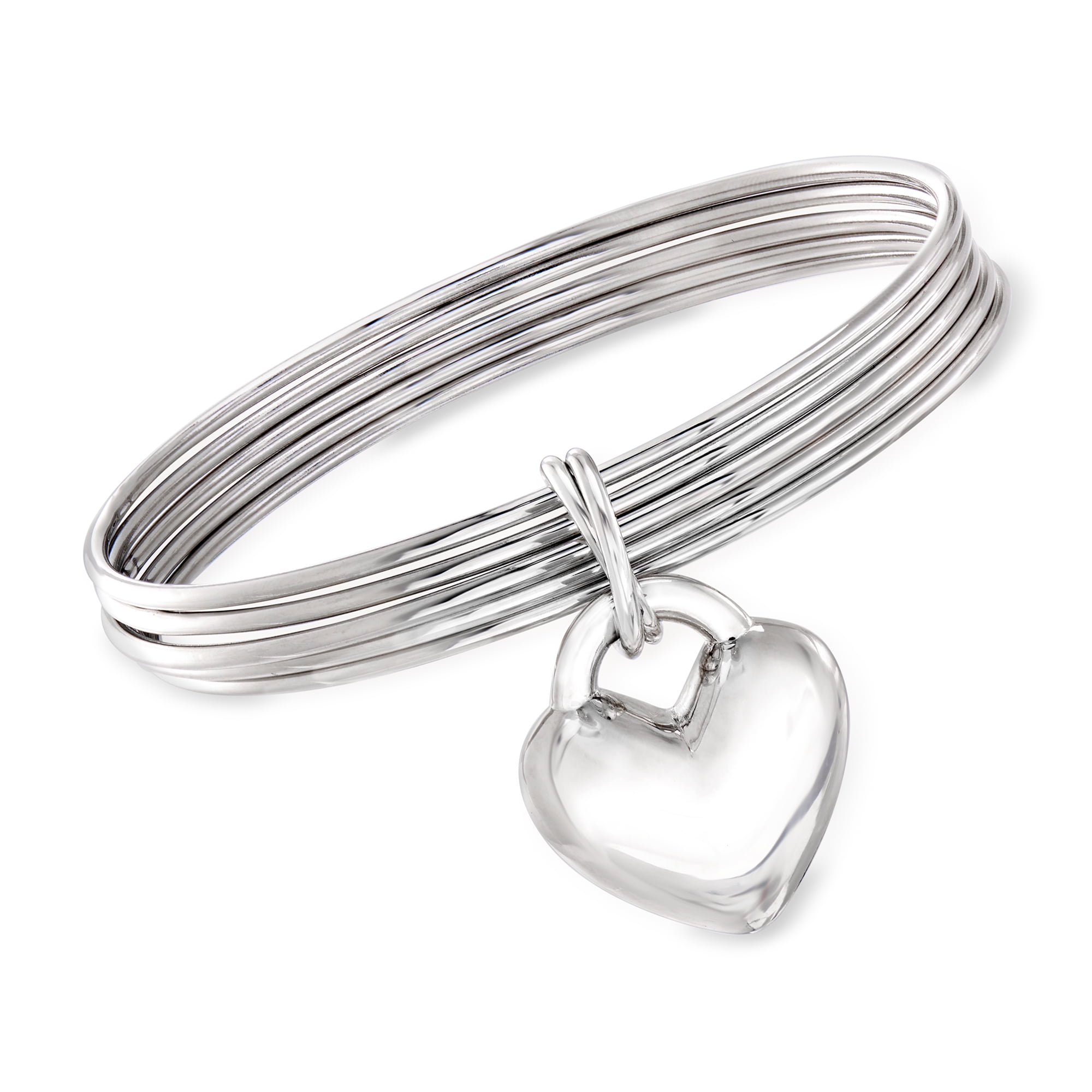 RossSimons RossSimons Italian Sterling Silver Bangle Bracelet With