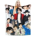 thumbnail image 2 of Blanket Lee Dong-Wook Ultra-Soft Micro Fleece Wollen Blankets Throw Blankets Carpet Gift for Home Decoration,Decor Sofa,Office,Dormitory Bed car Camp Couch All Seasons, 2 of 6