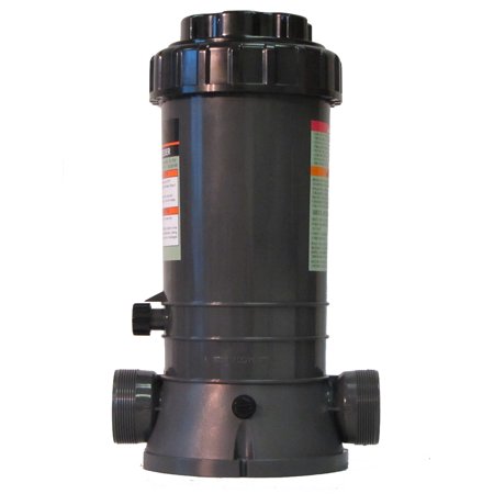 New Automatic Chlorinator for Above Ground and In-Ground Pools In-Line 9 (Best Inline Pool Chlorinator)