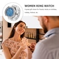 thumbnail image 3 of 1pc Fashion Finger Ring Watches Portable Finger Watch Decorative Finger Watch, 3 of 6