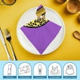 thumbnail image 6 of Nawy Sexy Leopard Print Cloth Napkins Polyester Gift Home Decor 2 PCS, 6 of 7