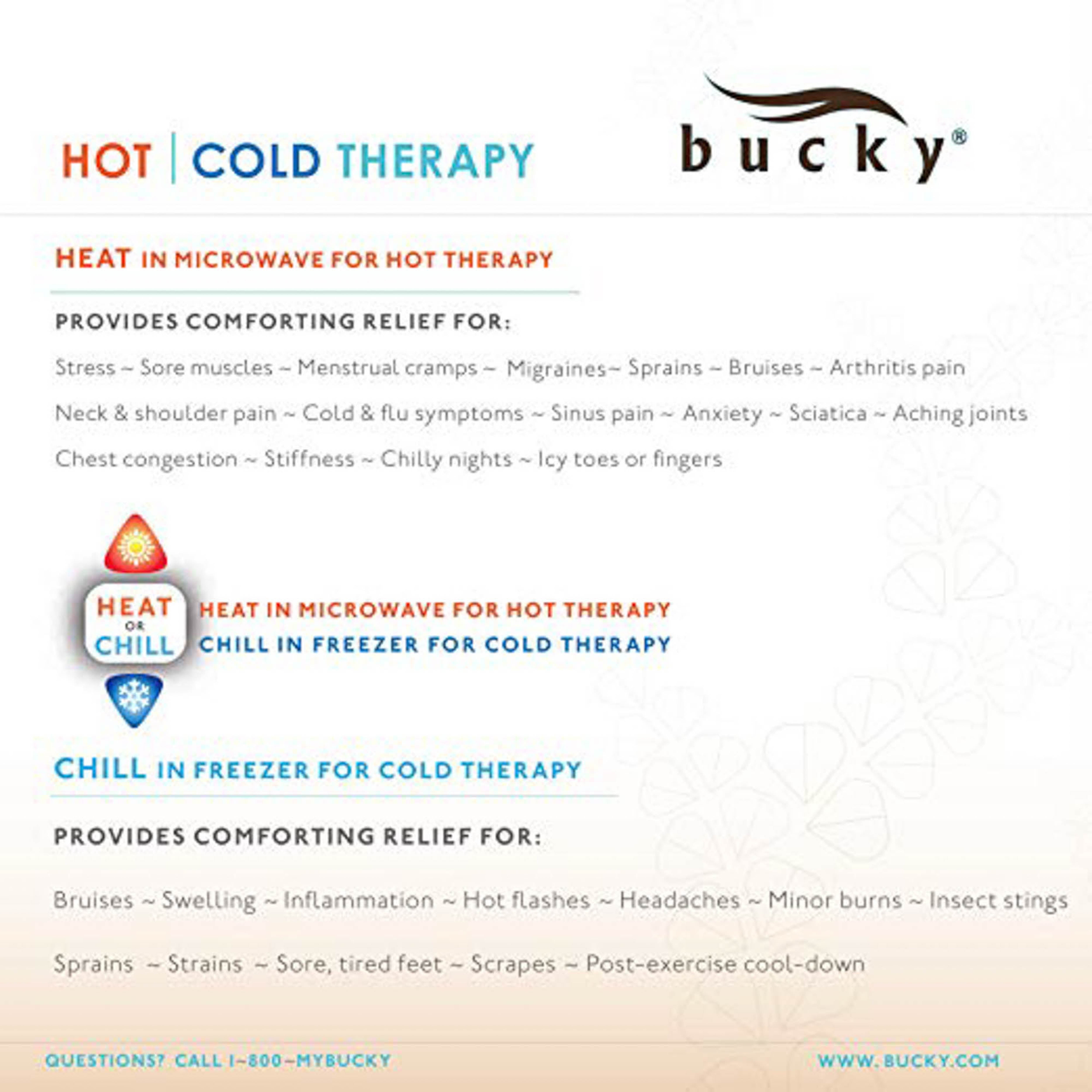 Bucky Silk Body Wrap, Hot/Cold Therapy, All Natural Flaxseed Seed & Lavender Aromatherapy Filling, Relaxing & Relieves Stress, Removable Cover, XL Length and Width - Arctic Ice