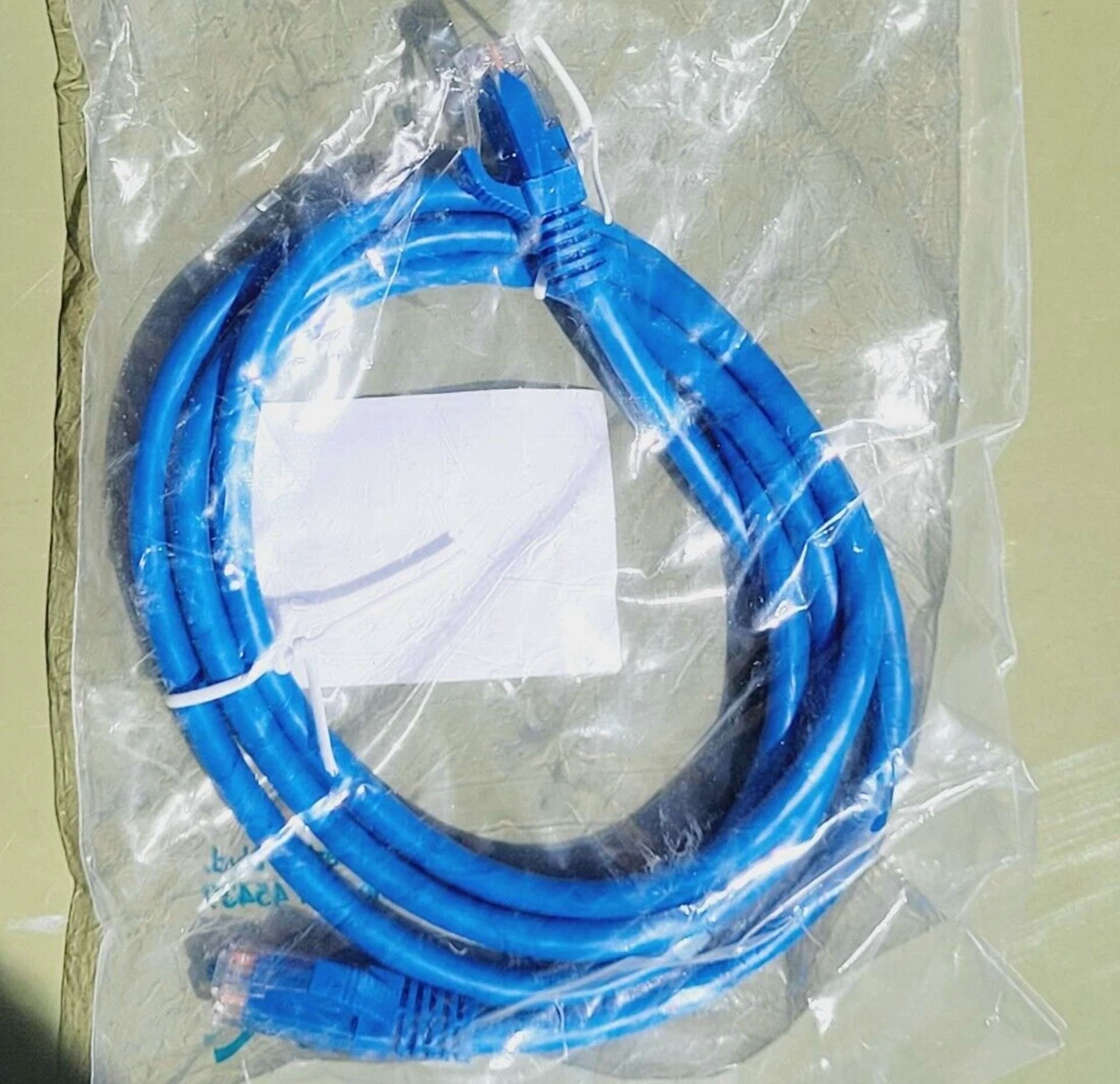 BUTTERFLY- New Set Of 2 Legrand Ethernet Cable 576-110-005 #77954 Vs 5Ft Blue Snagless C6