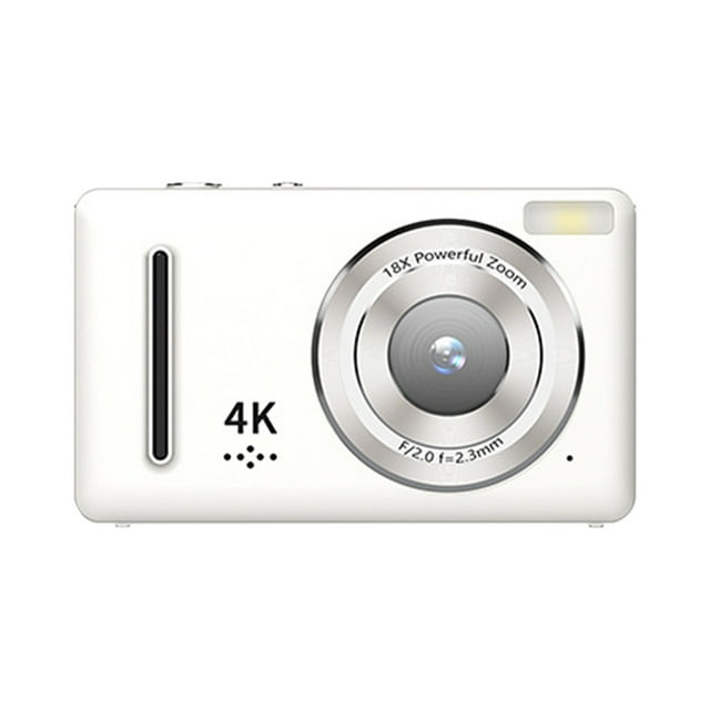 Cámara digital Pisexur para hombres, 1080P HD, compatible con fotografía de hasta 64 MP, estabilización electrónica, 18X, pantalla digital CCD de 2,4 pulgadas, cámara portátil para estudiantes, elect