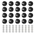 thumbnail image 1 of HUGFEGWE 20Pcs Round Rubber Coated Magnet, 22mm Rubber Neodymium Magnet with M4 Threaded Studs and Nut Anti Scratch Magnet Strong Magnetic Mount Base for Lighting Camera Tools Equipment U2537-6296, 1 of 1