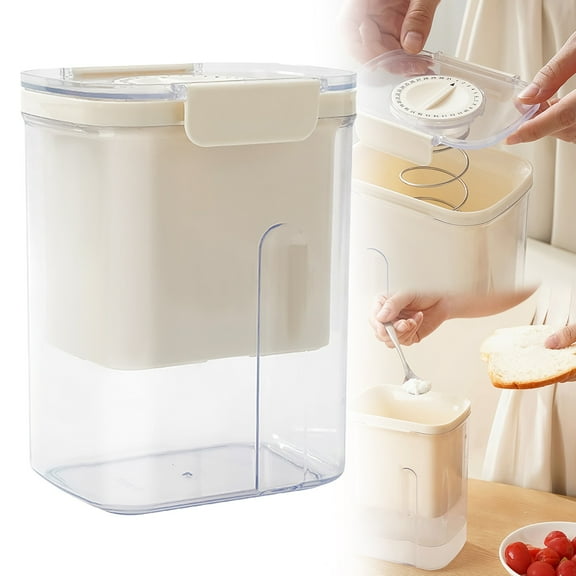 Ljxge Yogurt Cheese Maker with Digital Timer - 225-Mesh Stainless Steel Filter for Greek Yogurt, Whey, Coffee & Protein Shakes | BPA-Free Multi-Purpose Kitchen Strainer