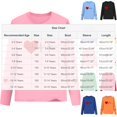 thumbnail image 3 of Girls Future Doctor Shirt Heartbeat EKG Graphic Long Sleeve Tee Soft Stretchy Kids Kids to 14 Years Beige,Size 7-8 T, 3 of 6