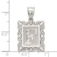 thumbnail image 4 of 925 Sterling Silver Dainty Letter F Initial Name Monogram Necklace Charm Pendant, 4 of 8