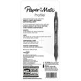 thumbnail image 3 of Paper Mate Gel Pen, Profile Retractable Pen, Medium Point (0.7 mm), Blue, 4 Count, 3 of 5