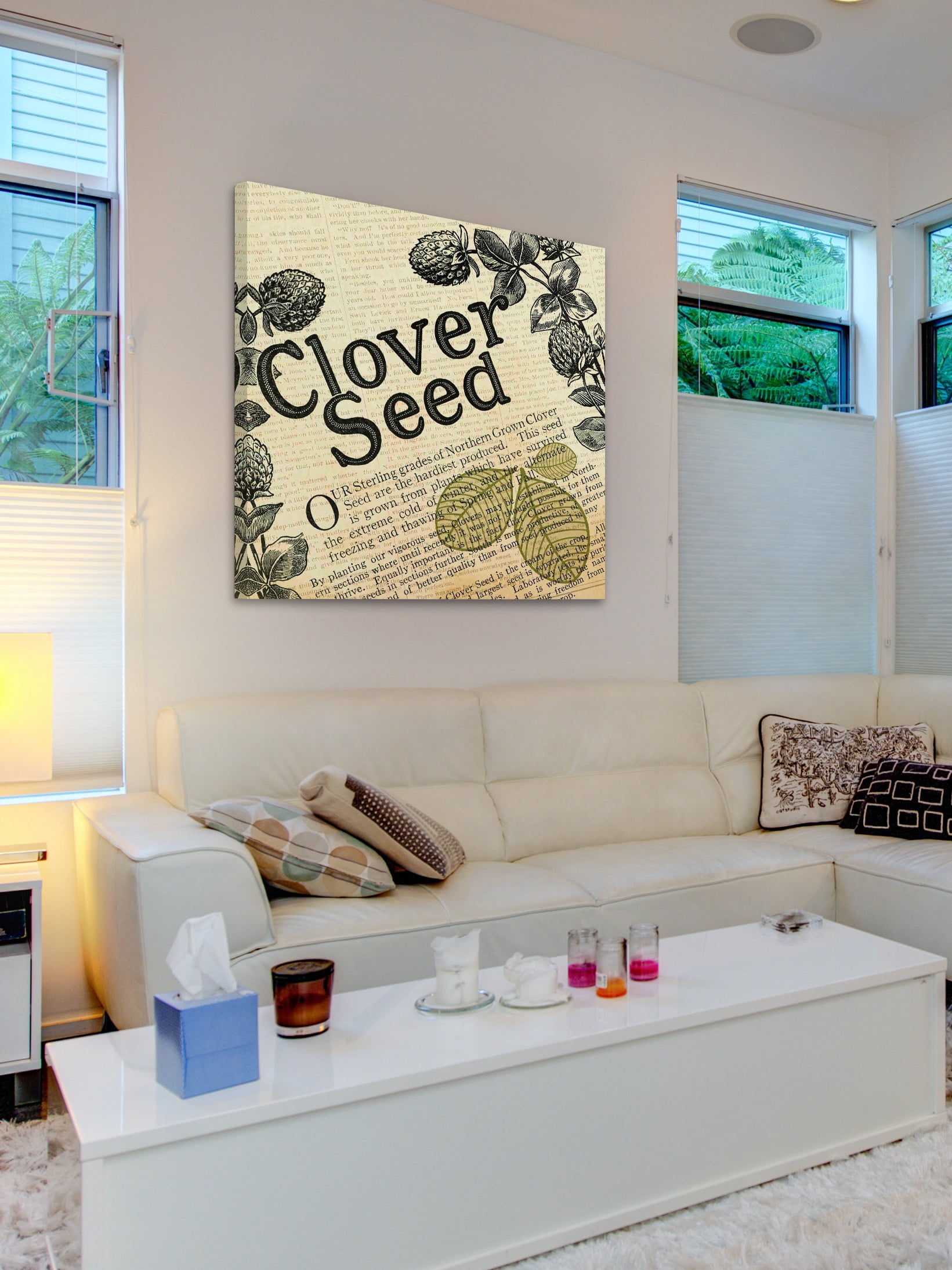 "Going Green 10" Painting Print on Canvas