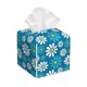 thumbnail image 1 of Balery Daisies Flowers Porta Pañuelos de Cuero con Estampado – Funda Moderna Cuadrada para Caja de Pañuelos, Dispensador 5x5x5'', 1 of 7