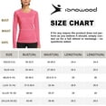 thumbnail image 6 of Women's Long Sleeve UPF 50+ UV Sun Protection Shirts Rash Guard Swim T-Shirt/Hoodie Quick Dry for Outdoor Hiking, 6 of 6