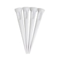 thumbnail image 1 of 3 1/4" (82mm) Hep Tee PRO White Plastic Golf Tees, pack of 4 by Hep Tee, 1 of 3