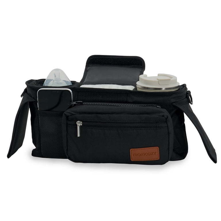 Momcozy Stroller Organizer, Universal Fit Black photo 7