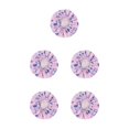 thumbnail image 2 of Minnieouse Gorro de baño portátil reutilizable adultos niños Adorable doble capa interior baño cocina limpieza facial gorro de ducha Type2 NO2, 2 of 6