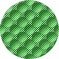 thumbnail image 1 of Ahgly Company Machine Washable Indoor Round Transitional Green Area Rugs, 6' Round, 1 of 7