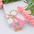 thumbnail image 2 of Letter Keychain,26 Letters A-Z Decorative Letter Keychain,Name Keychain for Women Girls Men Teenager Gift, 2 of 6