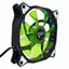 thumbnail image 4 of 120Mm Led Neon Green Computer Pc Case Cooling Fan Sleeve Bearing Cooler Vetroo, 4 of 4