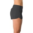 thumbnail image 2 of Womens Athletic Running Workout Volleyball Shorts WOD Lightweight Mesh Liner Zip Pocket, 2 of 7