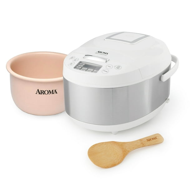 Aroma 12 Cup Programmable Digital Rice Cooker and Multicooker with Ceramic Pot Walmart