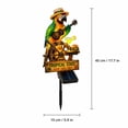 thumbnail image 4 of Solar-Powered Parrot Garden Light, Whimsical Yard Decor and Patio with Lamp, Waterproof Patio Decorations for Lawn, Backyard, Pool, Party, 4 of 6