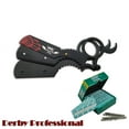 thumbnail image 2 of Barber Straight Edge Finger Insert Handle Shaving Razor Black Red Finger Razor, 2 of 2