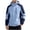 Light Blue, variant on StSilkitty Men's Rain Jacket Color Block Long Sleeve Full Zip Windbreaker Waterproof Hooded Raincoat with Pockets