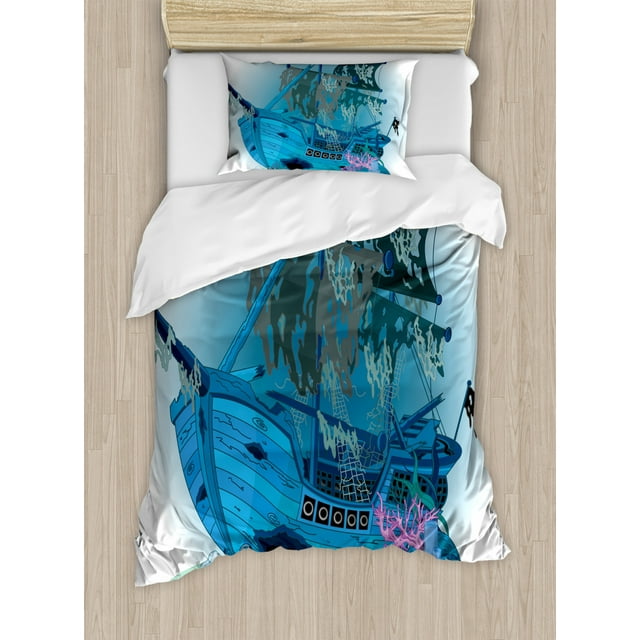 Blue Pirate CP1209040CL Duvet Cover Set main image 0