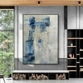 thumbnail image 2 of Large Abstract Textured Hand Painted Painting Wall Art On Canvas Handmade Painting Picture Living Room Home Decor, 2 of 8