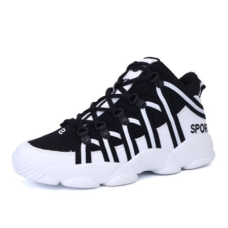 

Boys Casual Running Shoes Non-slip Shock Absorption Lace-up Sneakers For Outdoor Sports