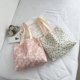 thumbnail image 5 of Nuevo bolso de mano con gráfico Floral para mujer, bolso de lona de compras de hombro a la moda de encaje de gran capacidad, bolso de mano sencillo informal para mujer 2022,1pc-rosa TUNC Sencillez, 5 of 5
