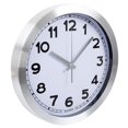 thumbnail image 1 of Everyday Home 99-1310 12 in. Brushed Aluminum Wall Clock, 1 of 4