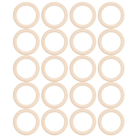 

Wood Rings Durable And Wear-Resistant Wood Teething For Baby Supermarket 65mm