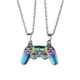 thumbnail image 1 of Collar con colgante de cadena para parejas con mando de juego magnético, 1 of 1
