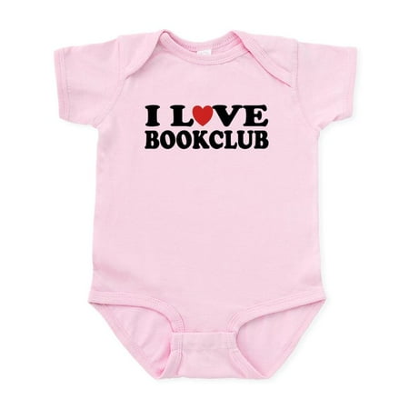 

CafePress - I Love Book Club Infant Bodysuit - Baby Light Bodysuit Size Newborn - 24 Months