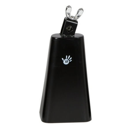 X8 Drums Black Powder Coated Cowbell