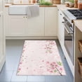 thumbnail image 3 of Entryway Rug 2'x3', Cherry Blossom Kitchen Runner Rugs Non-Slip Carpet Mats, Spring Farmhouse Botanical Flowers Bedside Rugs Runners Washable Floor Carpet for Bathroom Laundry Room, 3 of 8